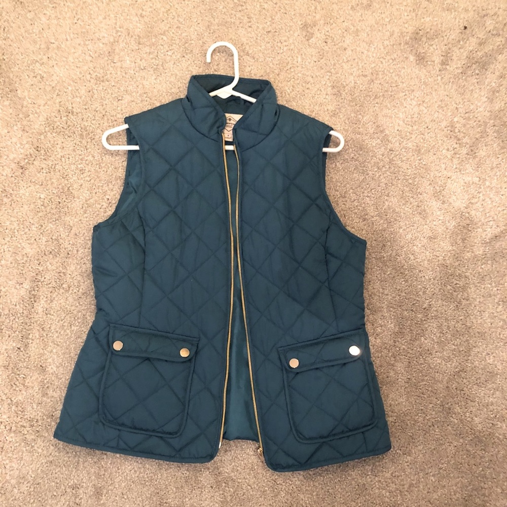 Blue vest